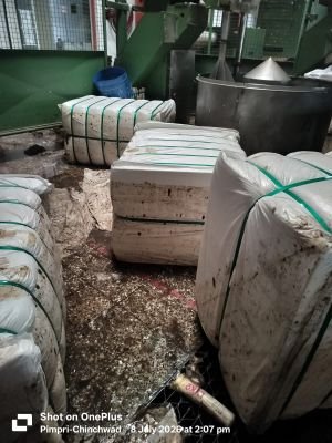 Flood Water Affected Stock of Cotton including raw material as well as finished surgical cotton